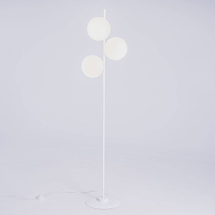 Lampada da Terra BOBLER Bianca