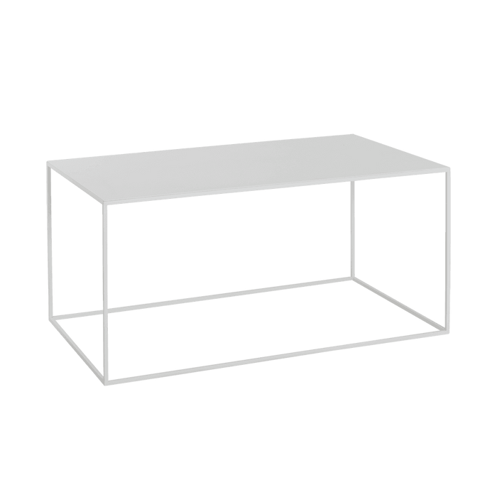 Tavolino TENSIO METAL 100x60, bianco