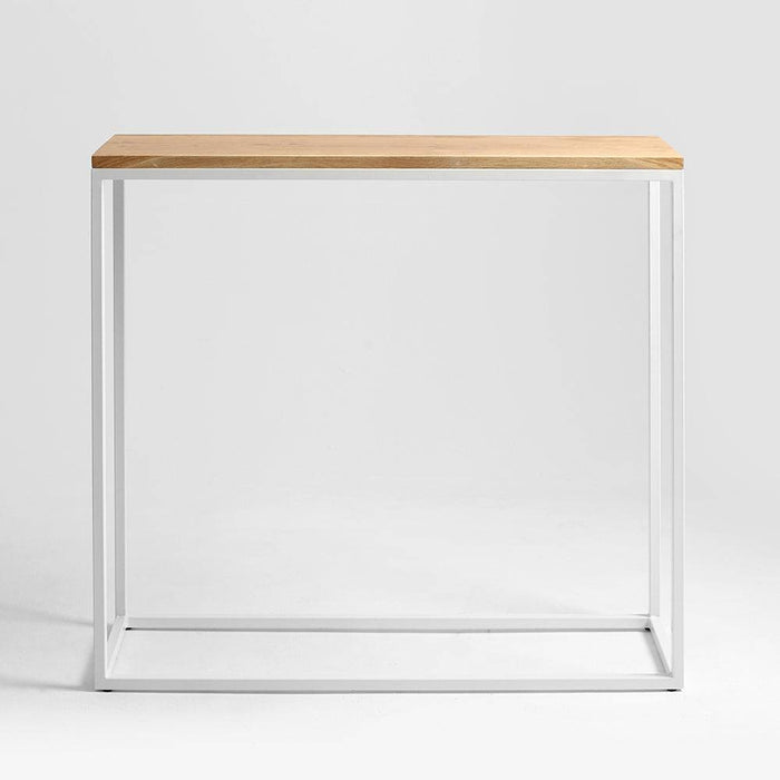 Credenza JULITA 92-1F, rovere, bianco