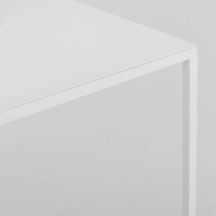 Tavolino TENSIO METAL 100x60, bianco