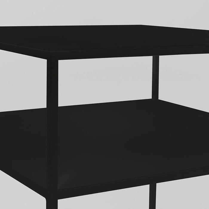 Tavolino Tensio 2 Floor Metal - nero