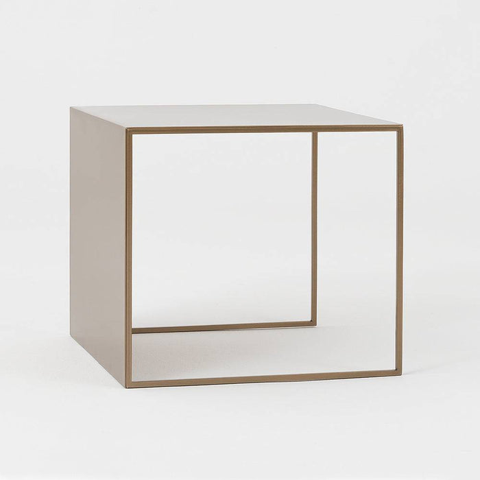Tavolino 2WALL METAL 50, oro