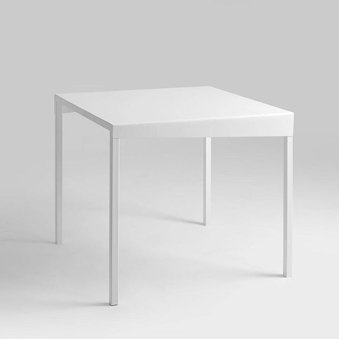Tavolino OBROOS METAL 80, bianco
