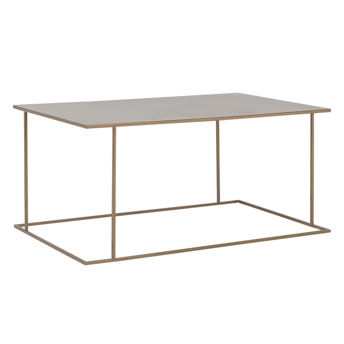 Tavolino WALT METAL 100x60, oro