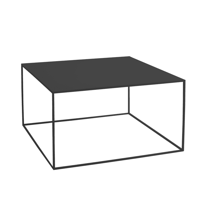 Tavolino Tensio Metal 80 Nero