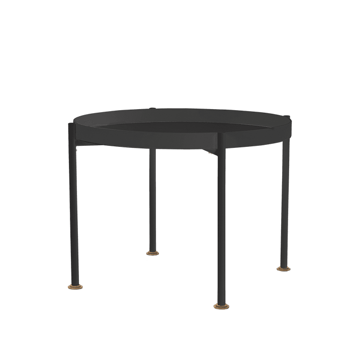 Tavolino da Caffè HANNA METAL 60 - Nero