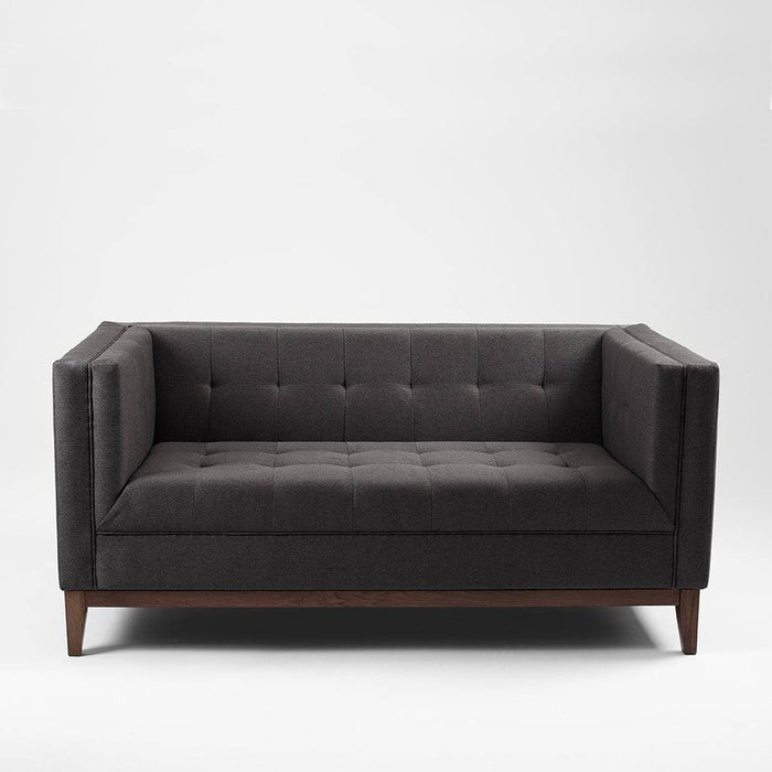Divano Letto 2 Posti BY TOM, Carbone - Noce