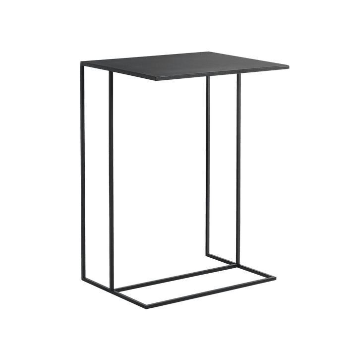 Tavolino laterale SIDER METAL nero