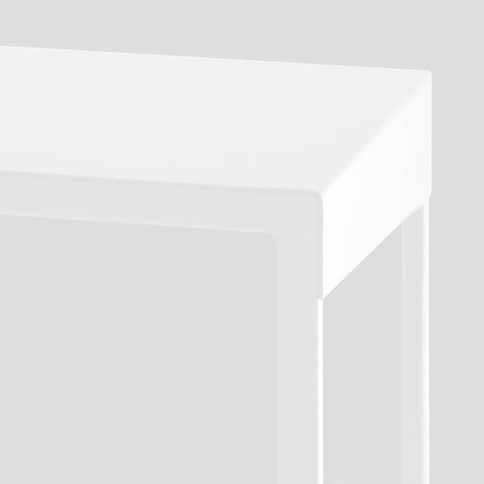 Tavolino OBROOS METAL 100x60, bianco