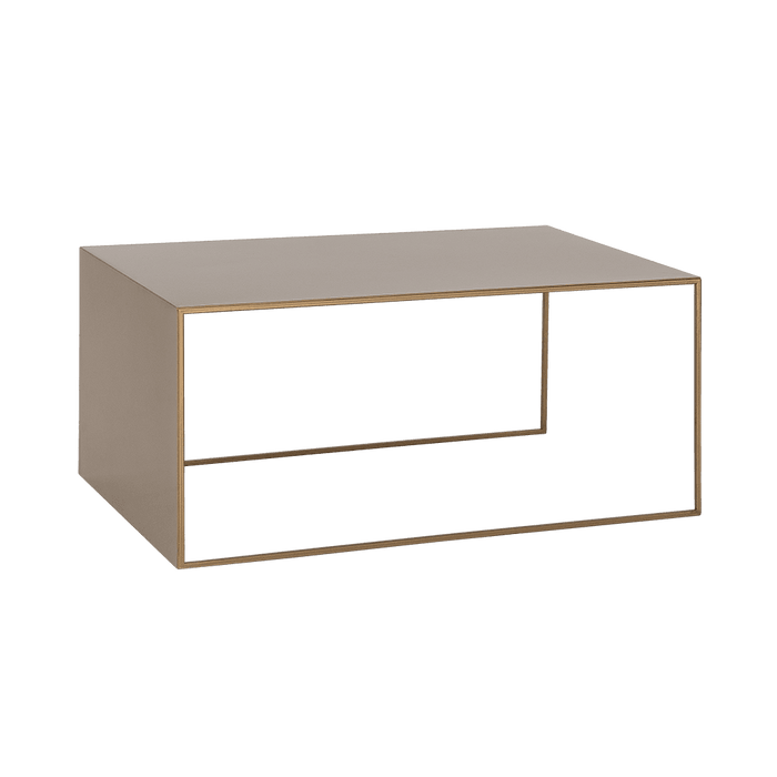 Tavolino 2WALL METAL 100x60, oro