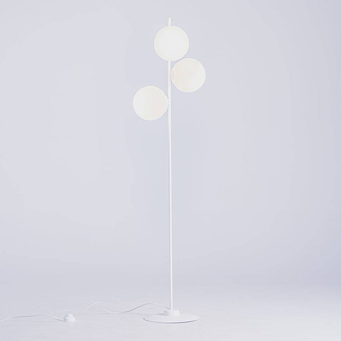 Lampada da Terra BOBLER Bianca