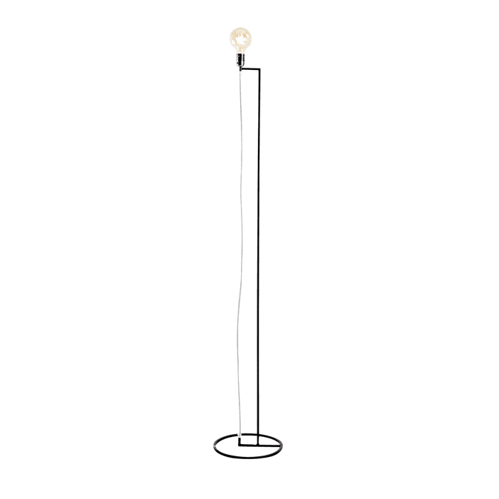 Lampada da Terra STRANG - nero