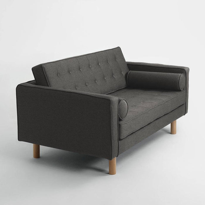 Divano 2 Posti TOPIC WOOD, Steel, Naturale