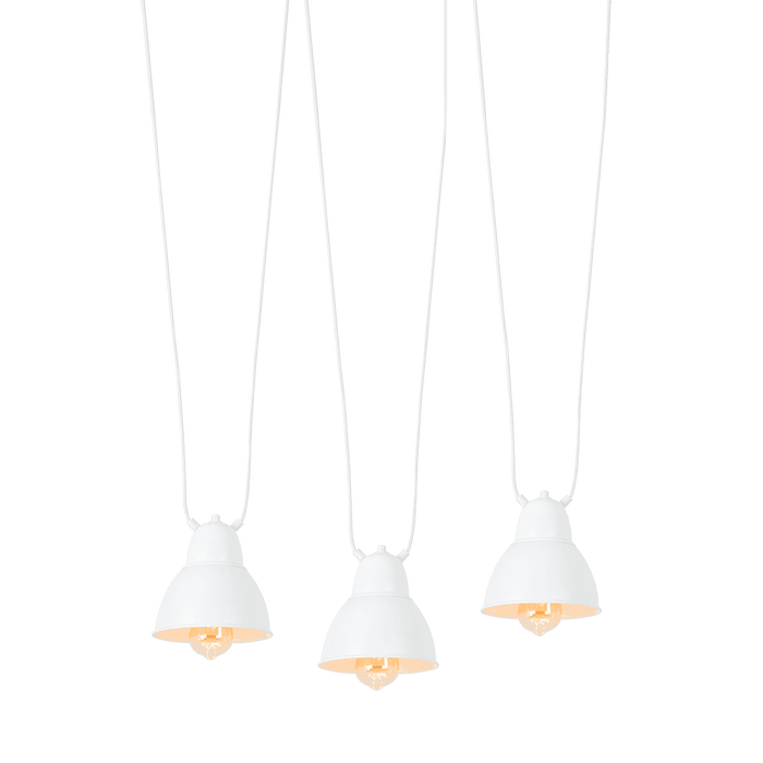 Lampada Coben Hangman 3 - Bianco