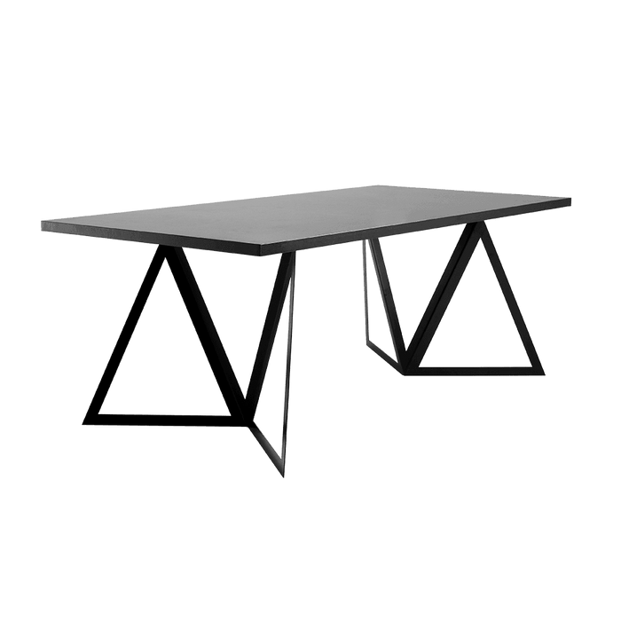 Tavolo da Pranzo SHERWOOD 200x100 - Nero