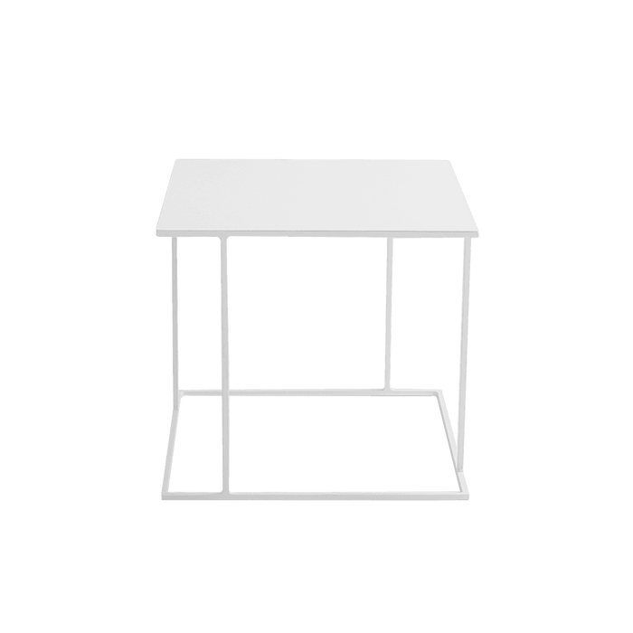 Tavolino WALT METAL 50 - Bianco