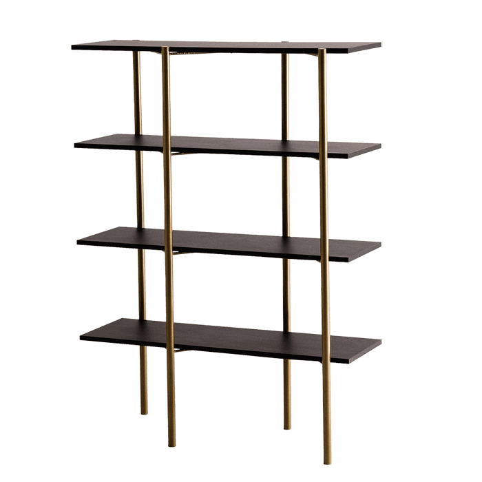 Scaffale RAVE BASIC 110 - nero e oro