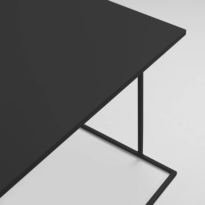 Tavolino WALT METAL 100x100 nero