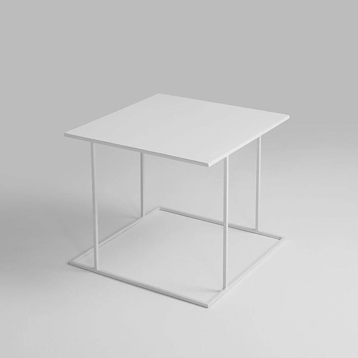Tavolino WALT METAL 50 - Bianco