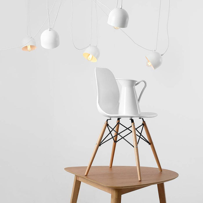 Lampadario POPO 6 - Bianco