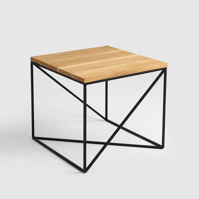 Tavolino MEMO LEGNO MASSELLO 50 Nero