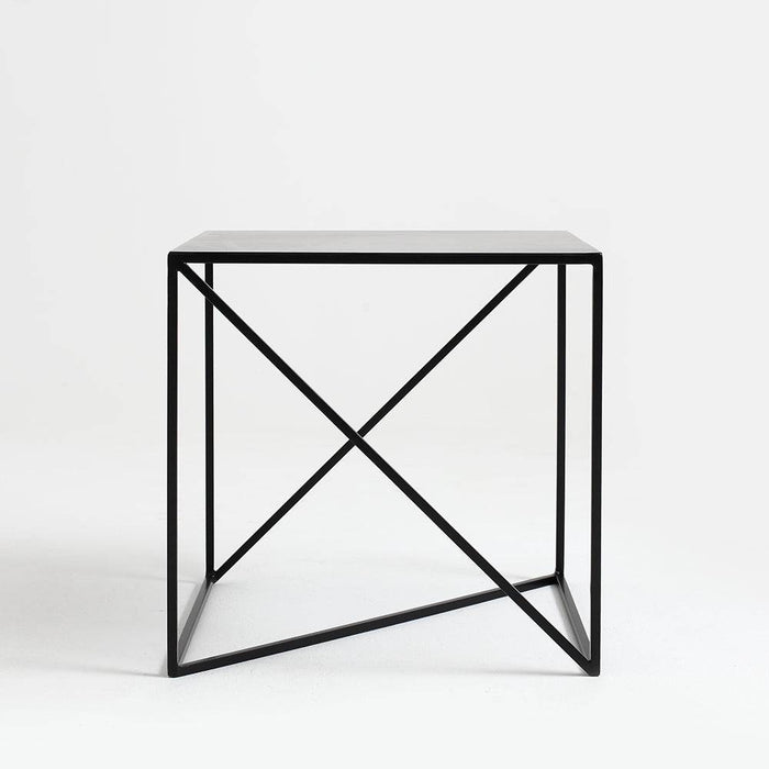 Tavolino laterale MEMO 50x50, Nero