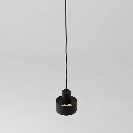 Lampada da soffitto Fay 1 S nera con paralume in metallo, design semplice e moderno, illuminazione diretta, SKU: LP001FAY-1S-02