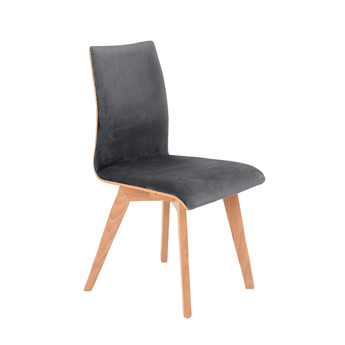 Sedia ROEN - grigio lilla