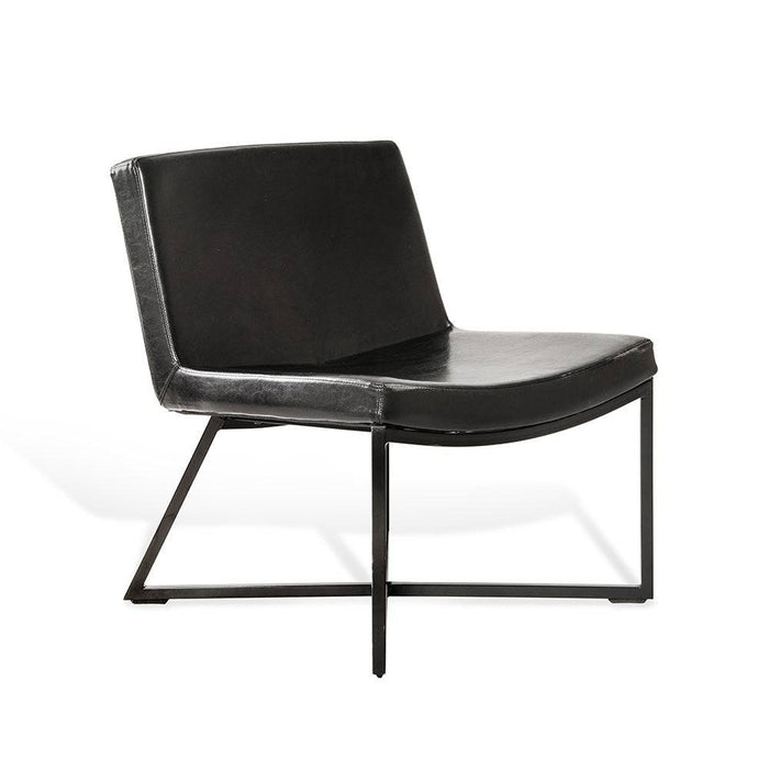 Poltrona ZERO - Ecopelle nera