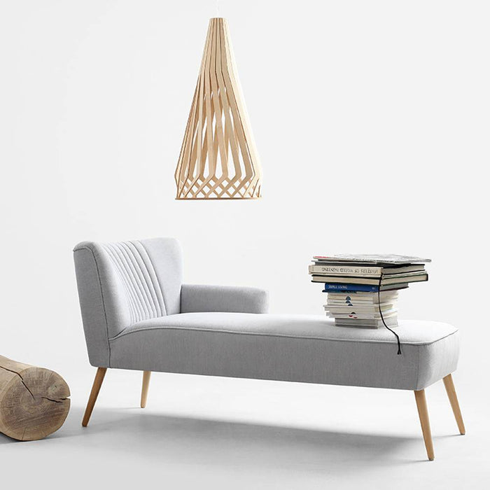 Chaise Lounge HARRY P - Polvere, naturale