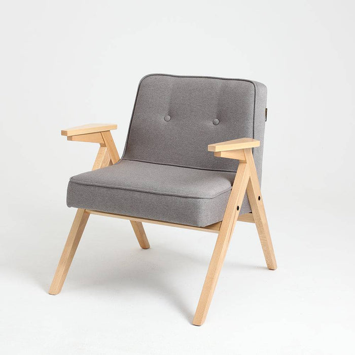 Poltrona VINC Steel, Naturale