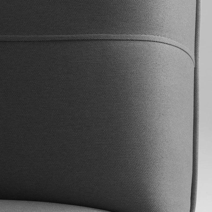 Divano letto 2 posti MODES Carbon, nero
