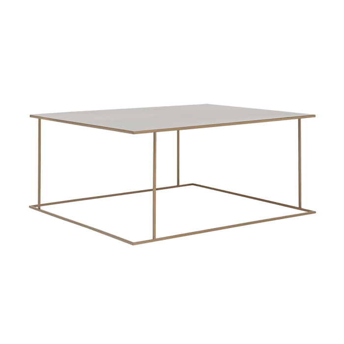 Tavolino WALT METAL 100x100, oro