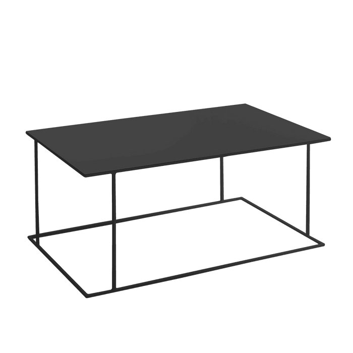 Tavolino WALT METAL 100x60 nero