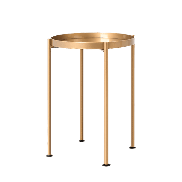 Tavolino laterale HANNA METAL - oro
