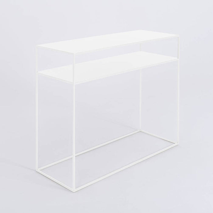 Console TENSIO 2 Floor Metal 100x35 - Bianco