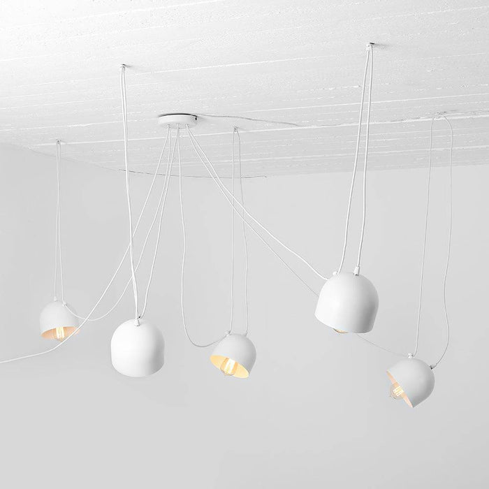 Lampadario POPO 6 - Bianco