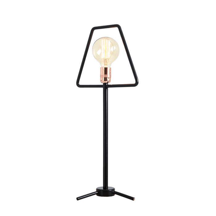 Lampada da Tavolo Firkant - Nero