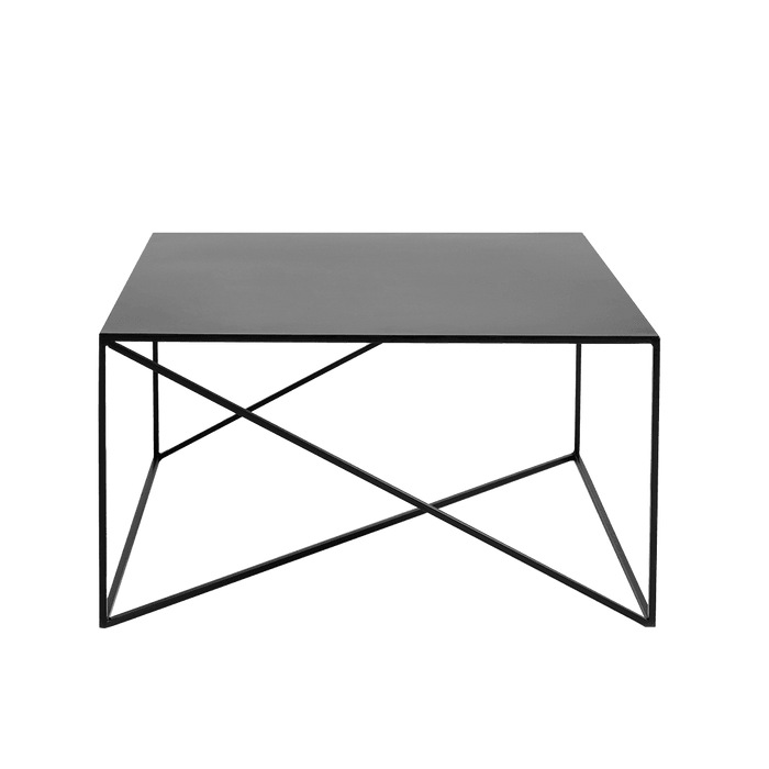 Tavolino MEMO METAL 80x80 Nero