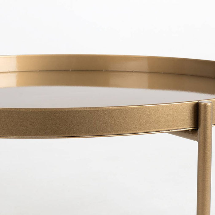 Tavolino da Caffè HANNA METAL 60 - Oro