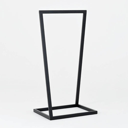 Appendiabiti HALL BATH 50 nero con struttura in metallo minimalista, ideale per ambienti moderni, dimensioni compatte, SKU: W002HALLBATH50-02