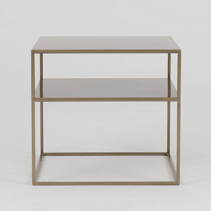 Tavolino Tensio 2 Floor Metal - oro