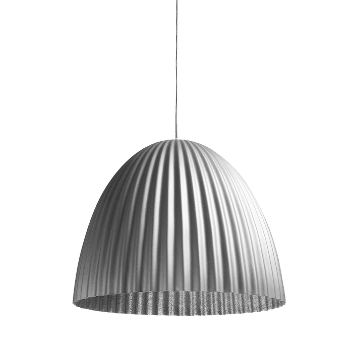 Lampada a sospensione PLISSART L argento
