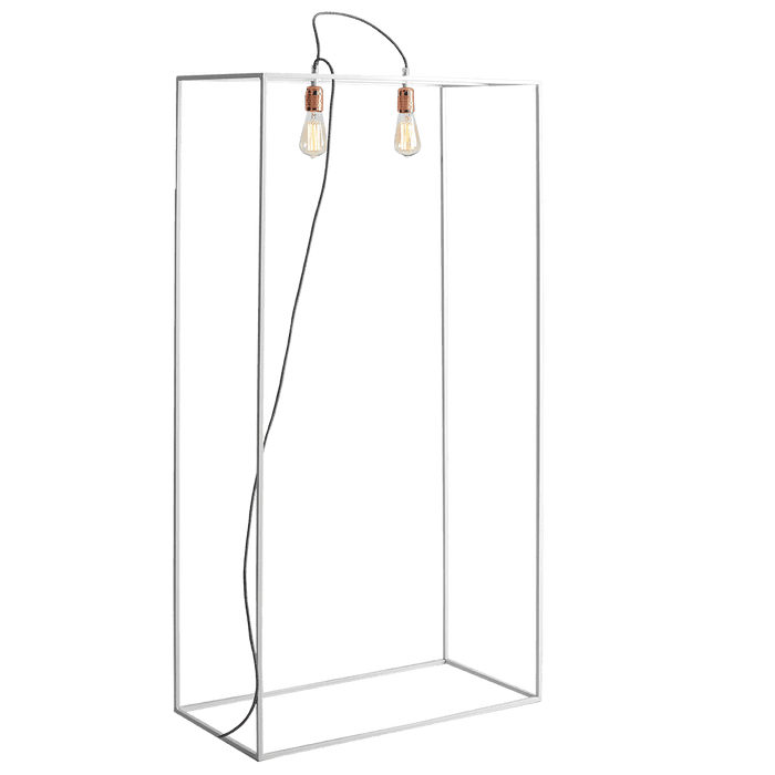 METRIC Piantana M - Bianco