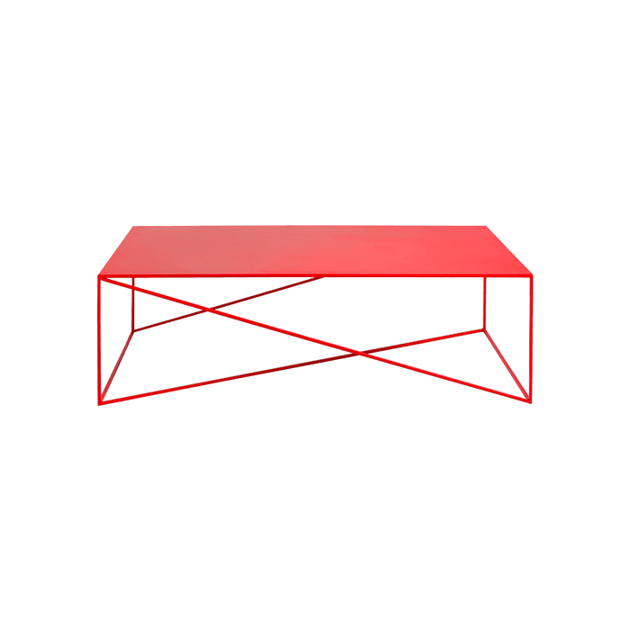 Tavolino MEMO METAL 140 Rosso