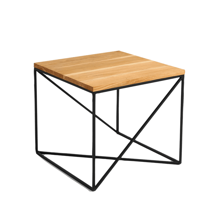Tavolino MEMO LEGNO MASSELLO 50 Nero