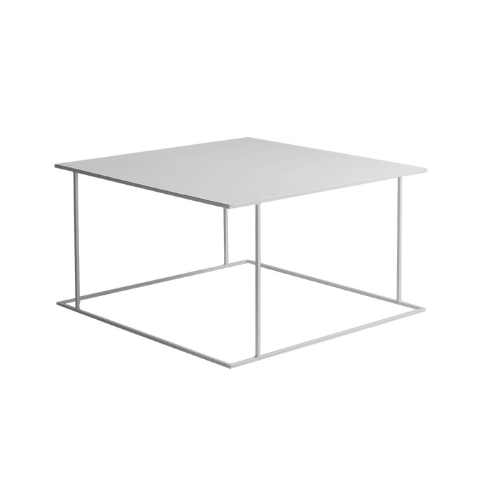 Tavolino WALT METAL 80 - Bianco