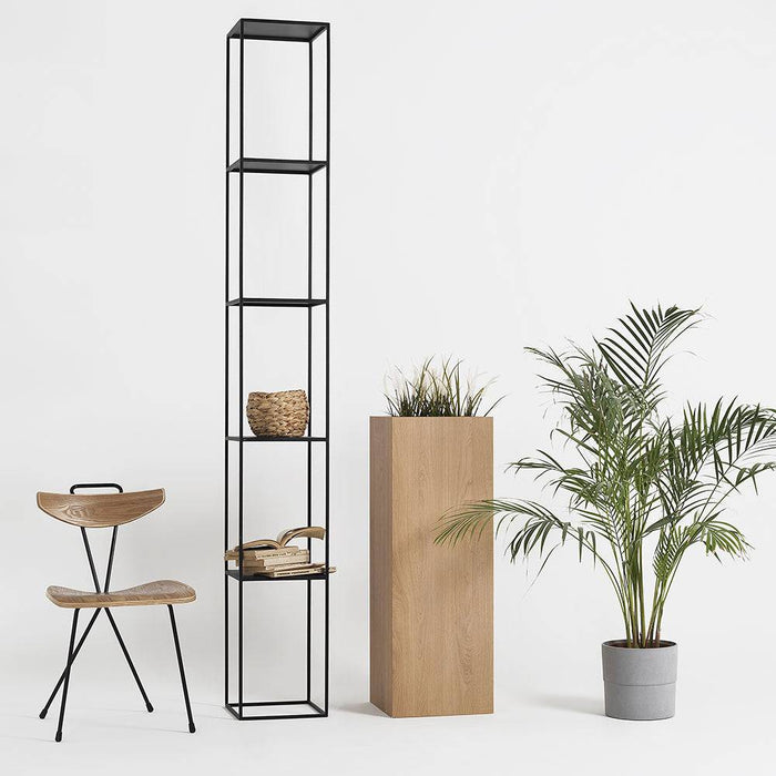 Libreria TENSIO PILLAR 230x30 - nero