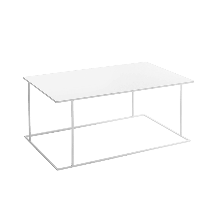 Tavolino WALT METAL 100x60 Bianco