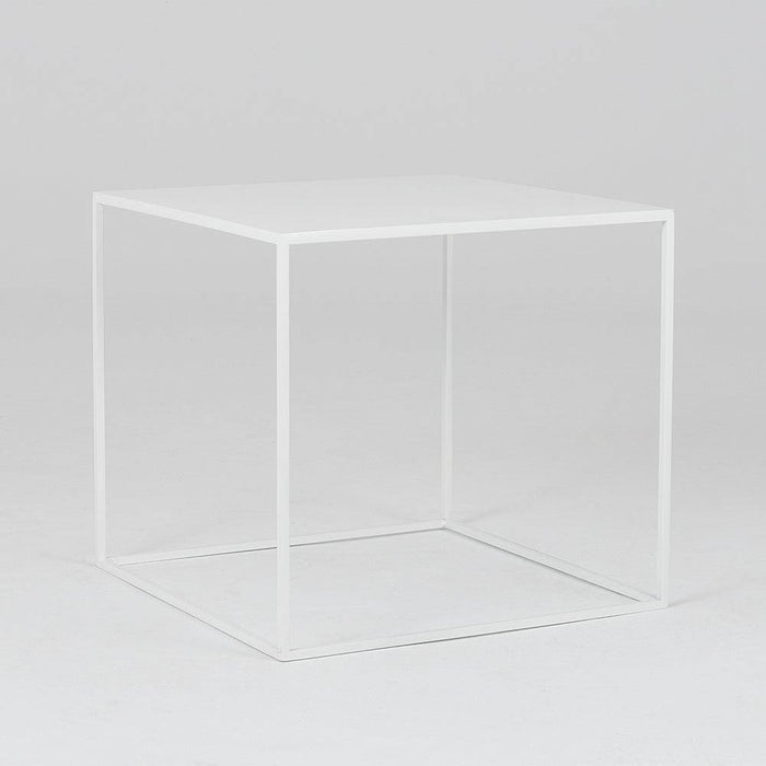 Tavolino Tensio Metal 50 Bianco